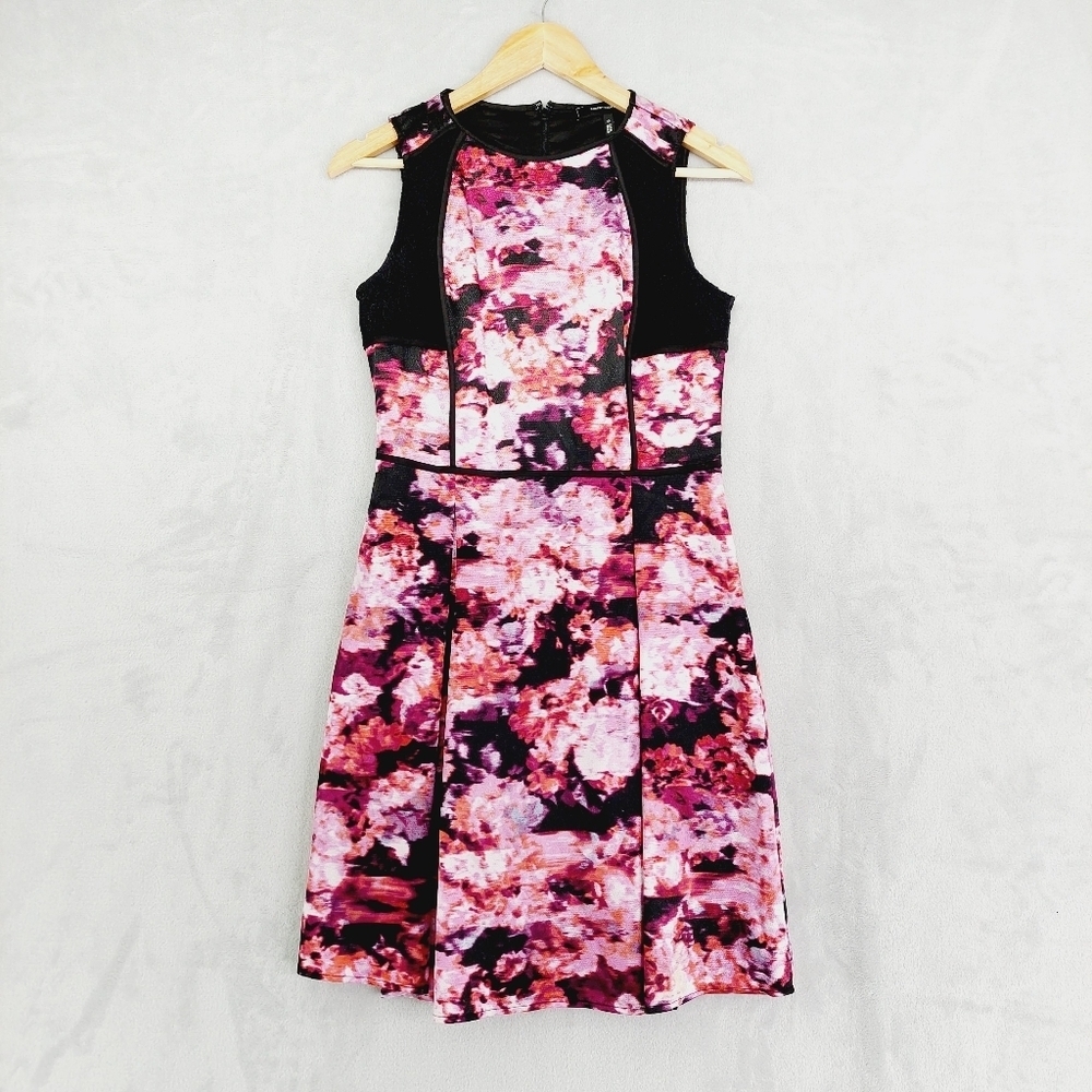 Robert Rodriguez Erika Printed Abstract Fit & Flare A-Line Dress P4472 View 2